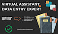 be your virtual assistant for professional data entry and web research