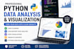 do python data analysis visualization and data cleaning