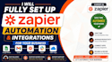 setup or fix zapier zap integration automation zapier workflow