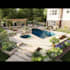 create your front garden backyard patio landscape design