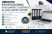 professional document control and typing work