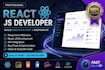 build a responsive react js website, dashboard, or figma to react web app
