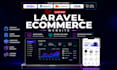 develop custom laravel ecommerce website with admin panel