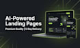 build custom landing page using ai powered design tools