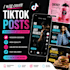 create tiktok post design