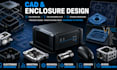 create cnc ready mechanical cad, enclosure design and 3d reverse engineering