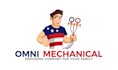 create a modern utilities company logo design