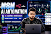 build n8n ai agents, ai workflow automation, chatgpt and API integrations