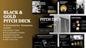 design an investor pitch deck powerpoint and canva presentation