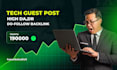 boost your SEO with tech backlinks and tech guest posts