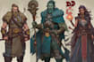 draw dnd character design and dnd commission art