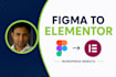 convert figma to elementor wordpress website