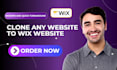 clone wix website copy wix website duplicate any website to wix website design