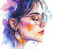 draw a watercolor illustration