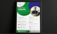 create modern and eye catching flyer design