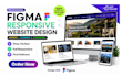 design professional website UI UX in figma with prototype
