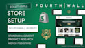 design fourthwall website, pod store fourthwall setup redesign fourth wall store