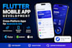 develop a flutter mobile app for android and ios