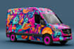 professional van wrap, vehicle wrap, car wrap design