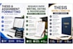 professionally format research papers, thesis and documents