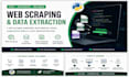 scrape websites and extract data to excel, CSV, and json