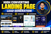 create a high converting landing page for lead generation