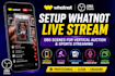 setup professional whatnot obs stream for auctions and live selling