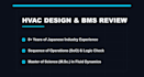 review your hvac design and bms control system logic