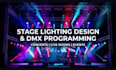 program dmx lighting and stage lighting design for concerts event live show