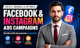create, manage and optimize facebook and instagram ads campaigns