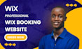 create a wix booking website with appointment system and payment setup