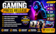 write SEO game press release indie game launch promotion pr distribution