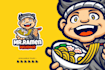 create a modern anime mascot logo for streamers