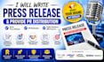 write press release, public relations, and PR distribution