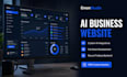 develop an automated ai business website and modern ai web
