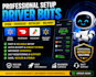 setup paying spark driver bot, doordash bot, instacart bot, walmart driver bot