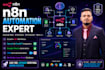 create custom n8n workflow automation API integration and webhooks