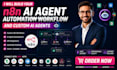 build your n8n ai agent automation workflow and custom ai agents