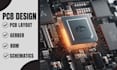 do pcb design, pcb layout, schematic design, gerber files and bom