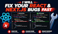 fix your react and next js bugs fast and clean