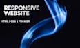 design and develop a responsive website using HTML CSS and js