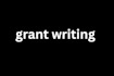 do grant writing and research