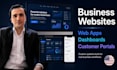 build a business website web app dashboard or customer portal