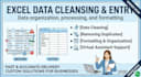 do professional data entry and excel data cleansing