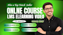 do elearning instructional training video online course creation material design