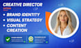 be your creative director for brand identity and visual strategy