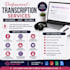 transcribe your audio and video fast and accurately