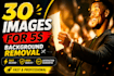 remove the background from 30 images for just 5 dollars fast and professional