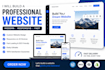 create a modern responsive website using HTML CSS javascript