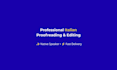 professional proofread, edit, and localize your italian text